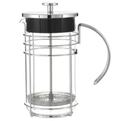 The Madrid French Press is the epitome of elegance and functionality. Made from durable heat-resistant borosilicate glass, this coffee maker is built to withstand the test of time while keeping your drinks piping hot. With a large capacity of 11.8 oz, it's perfect for brewing multiple cups of your favorite coffee or tea.