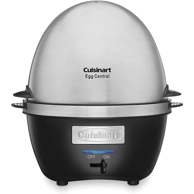 Make every breakfast an effortless delight with the sleek and powerful Cuisinart Egg Cooker. Designed for egg aficionados and busy gourmets, this state-of-the-art kitchen gadget can swiftly boil up to 10 eggs to absolute perfection. Enjoy a quick brunch preparation or meal planning with ease, thanks to its generous capacity.