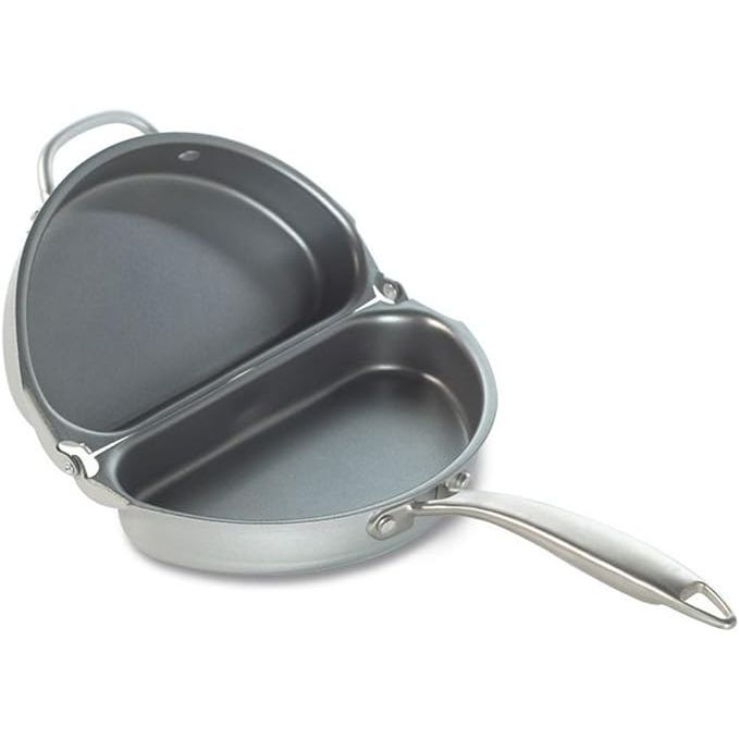 Craft delectable frittatas and omelettes effortlessly with the exquisite 8.4-inch Nordic Ware Italian Frittata and Omelette Pan. Engineered with culinary perfection in mind, this premium pan boasts a superior non-stick coating, allowing for a seamless cooking experience and simplified cleanup.