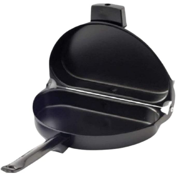 Elevate your breakfast game with the sleek 9.2-inch Black Nonstick Omelet Pan—an essential kitchen companion designed for crafting flawless omelets with minimal effort. Engineered with a superior nonstick coating, this pan promises a smooth release of your culinary creations and simplifies clean-up, making it an indispensable tool for busy cooks.