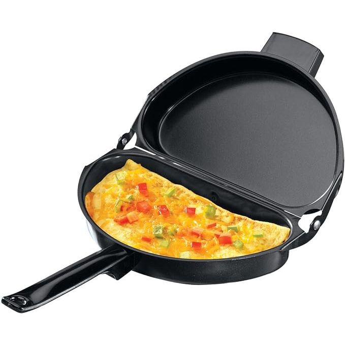 Create mouthwatering omelets with ease using our premium Nonstick Omelet Pan, designed for chefs and home cooks who value convenience and quality.