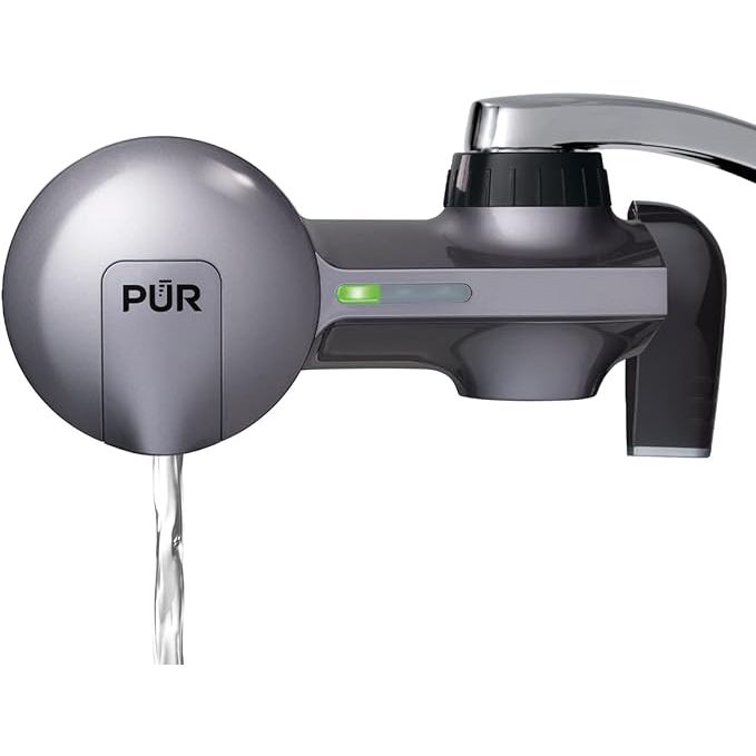 Discover the convenience and superior water purification of the PUR PLUS Faucet Mount Water Filtration System. Designed to elevate your home's water quality effortlessly, this system merges advanced filtration technology with essential mineral enhancement.