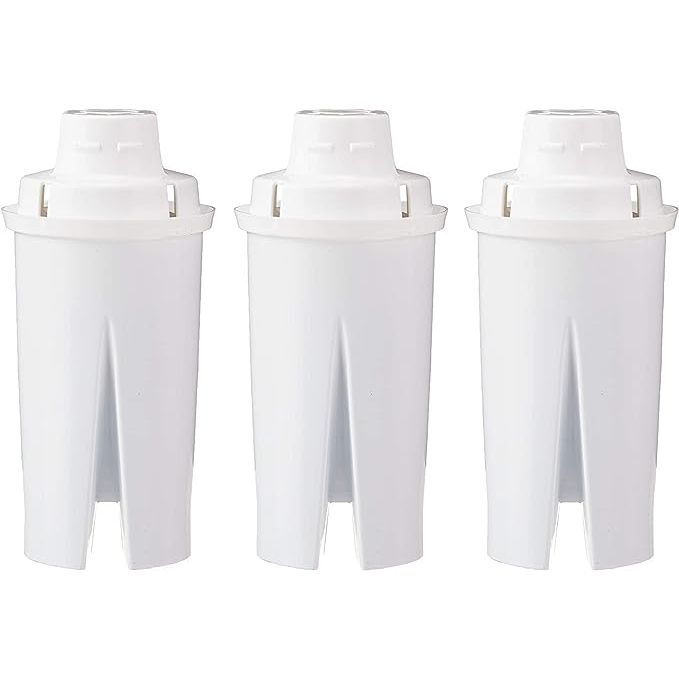 Keep your hydration pure and delicious with the Amazon Basics 3-Pack Replacement Water Filters, the perfect companion for your Brita pitcher. These premium filters not only promise a seamless fit with most Brita models but also guarantee an affordable solution to elevate your daily water intake.