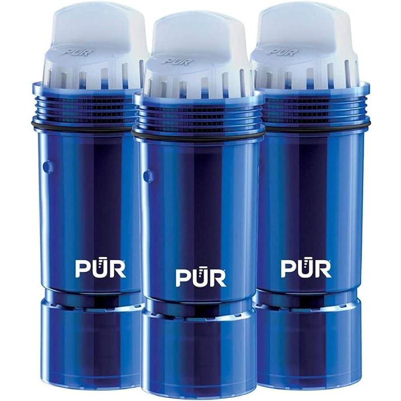 Ensure safer and cleaner drinking water with the PUR PLUS Water Pitcher Replacement Filter with Lead Reduction. Available in a practical pack of three, these filters are the perfect match for all PUR pitcher and dispenser systems, offering an advanced solution to eliminate lead and other impurities from your water.