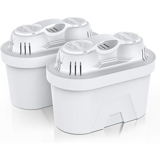 The FRIZZLIFE FPT01 Replacement Water Filter Cartridge Set is designed for use with the FP40 Water Filter Pitcher, as well as the T900 and TF900 Instant Hot Water Dispenser Filter Systems. This set includes 2 filter cartridges, providing a convenient and cost-effective way to ensure clean and purified water in your home.
