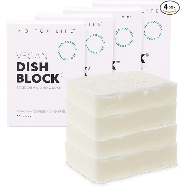 Discover the power of plant-based cleaning with our Eco-Friendly Vegan Dish Block – a 6 oz powerhouse designed to tackle everything from everyday dishes to the toughest pots and pans. Made without fragrances and dyes, this hypoallergenic solid dish soap is the perfect kitchen companion for those with sensitive skin or allergies.