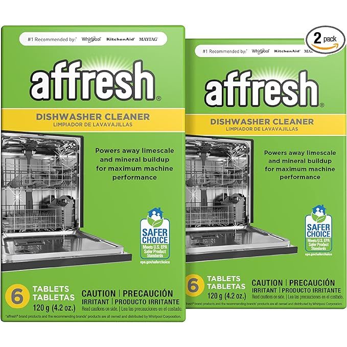 Enhance Your Dishwasher's Performance with Affresh Dishwasher Cleaner: Unleash the power of Affresh Dishwasher Cleaner and say goodbye to stubborn limescale, as well as those persistent, odor-causing residues that dull your machine's sparkle.