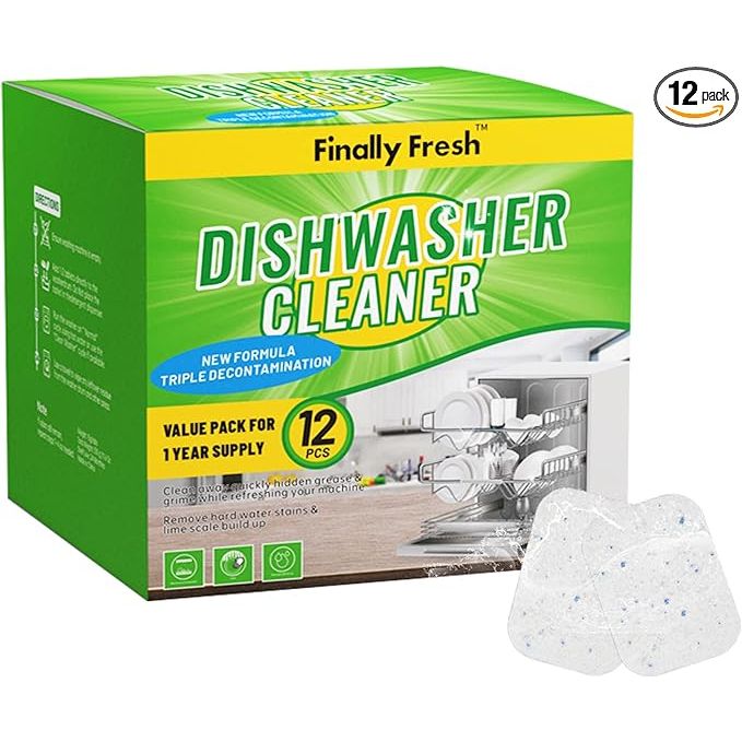 Keep your dishwasher pristine and odor-free with our advanced Dishwasher Cleaner and Deodorizer Tablets. Engineered with a potent formula, these tablets are your go-to solution for obliterating stubborn limescale, mineral deposits, and malodors that diminish your dishwasher's performance over time.