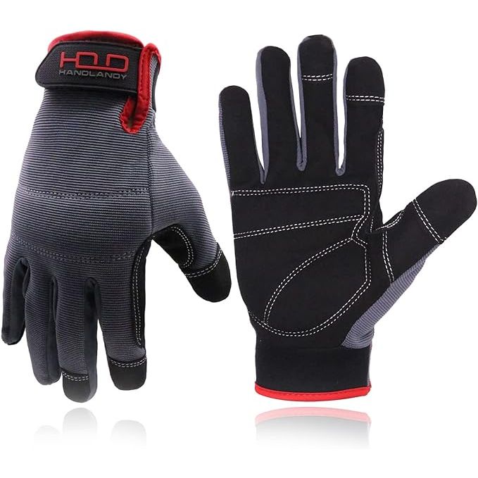 Experience the ultimate blend of protection and convenience with HANDLANDY Men's Work Gloves—your essential companion for any hands-on task. Expertly designed not only to shield your hands from potential hazards but also to maximize comfort and dexterity, these gloves are a game-changer for professionals across diverse industries.