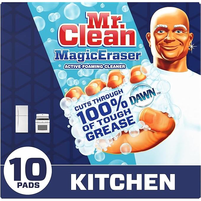 Transform your cleaning routine with the innovative Mr. Clean Magic Eraser Cleaning Pads. Featuring cutting-edge Durafoam technology, these pads power through even the most stubborn dirt, grime, and scuff marks on a multitude of surfaces. Effortlessly brighten up walls, floors, and appliances with this multipurpose cleaning warrior.