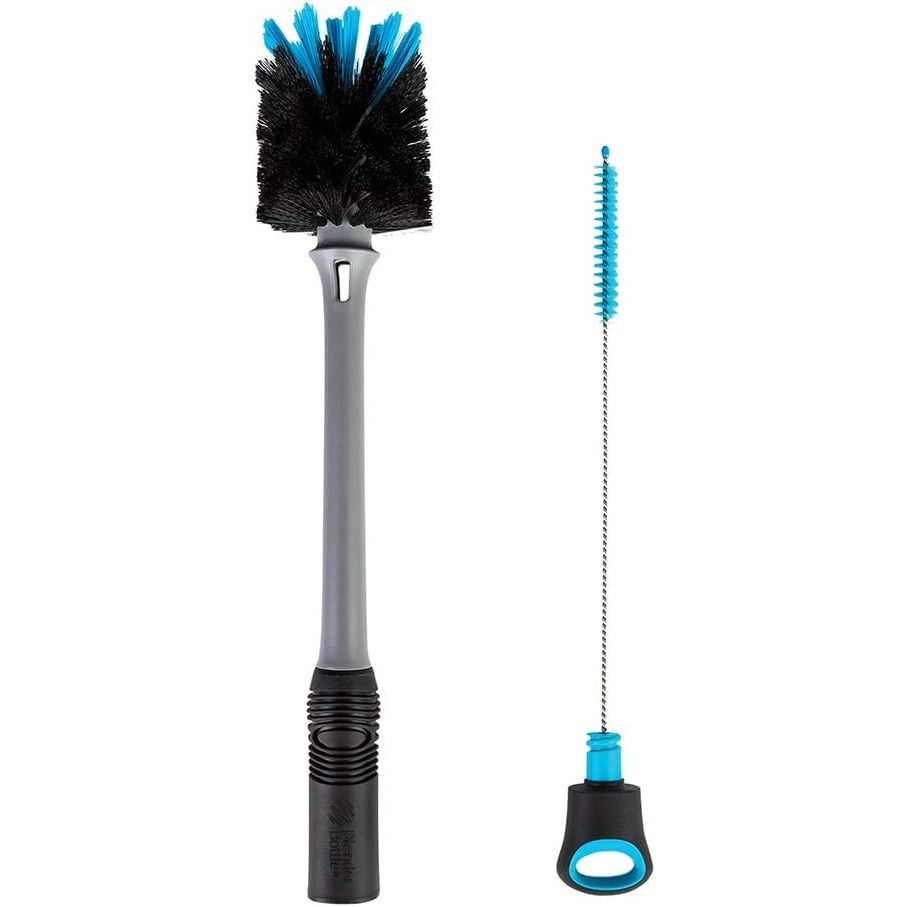 Discover the ultimate cleaning companion for your drinkware with the BlenderBottle 2-in-1 Shaker Bottle and Straw Cleaning Brush. Specially crafted to maintain the pristine condition of your shaker bottles and straws, this innovative brush boasts a unique dual-end design to tackle every inch of your bottle.