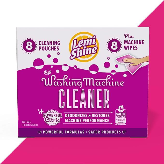 Experience a revolution in laundry care with the Lemi Shine Washing Machine Cleaner. Engineered to combat the stubborn hard water build-up and mineral deposits that can make your machine less efficient, our cleaner leverages the natural power of citric acid for a deep clean that you can see and feel.