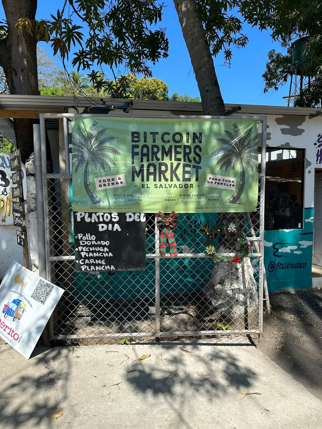 1 Bitcoin Farmers Market - El Salvador