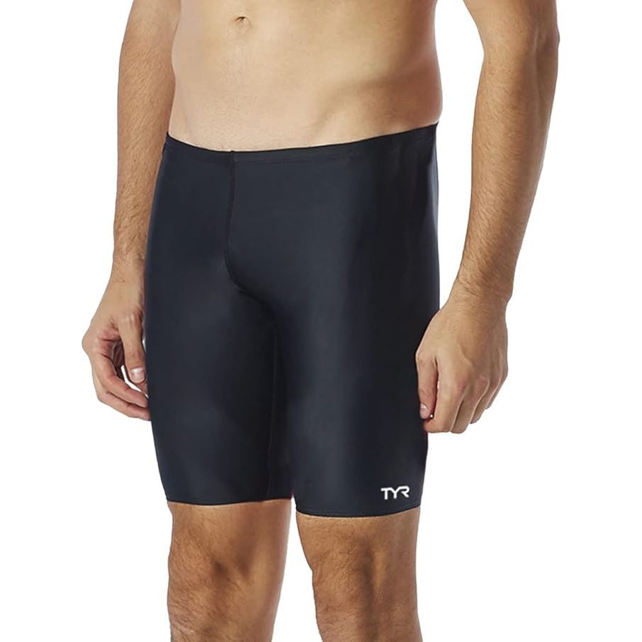 The TYR Men's Durafast One Jammer Swimsuit is a popular choice for competitive swimmers looking for a durable and high-performance swimming suit. Made from TYR's exclusive Durafast fabric, this jammer swimsuit is designed to provide long-lasting performance and chlorine-resistance.