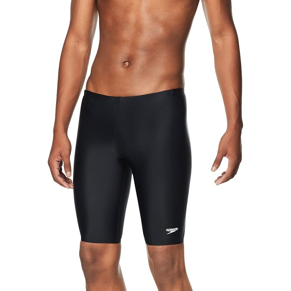 The Speedo Men's Swimsuit Jammer ProLT Solid is a popular choice for competitive swimmers and athletes looking for a high-performance swimsuit. Made from Speedo's durable ProLT fabric, this jammer is designed to withstand the harsh effects of chlorine and maintain its shape and color over time.