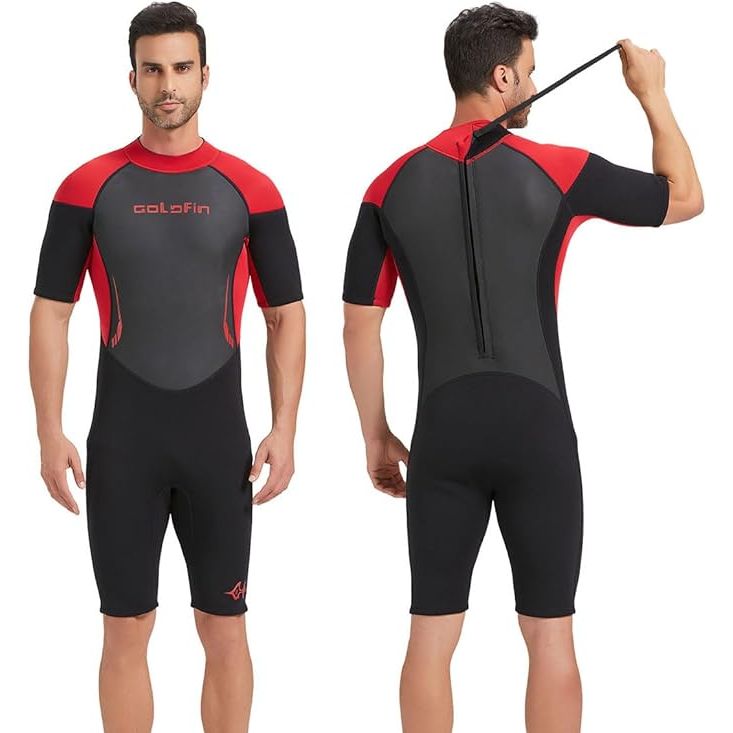 Wetsuits are garments worn by swimmers, surfers, divers, and other water sports enthusiasts to provide thermal insulation and protection from the elements while in the water.