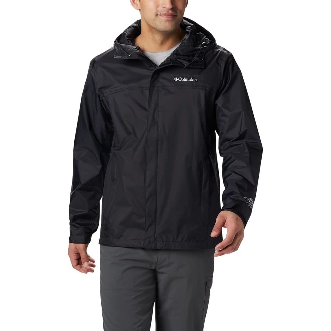 The Columbia Men's Watertight II Rain Jacket is a popular choice for outdoor enthusiasts looking for a reliable and functional rain jacket. Made from 100% nylon, this jacket is both waterproof and breathable, providing protection from the elements while also allowing for airflow to keep you comfortable.
