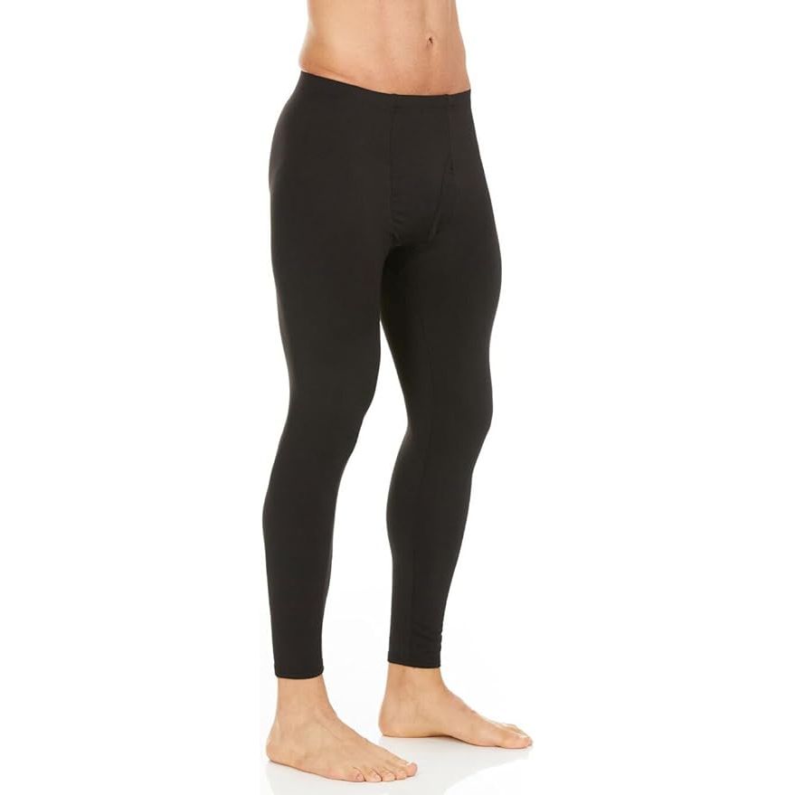 Thermajohn Long Johns for Men are a popular choice for thermal underwear designed to keep men warm in cold weather. These long underwear leggings are made from a blend of polyester and spandex, providing a comfortable and snug fit that moves with the body.