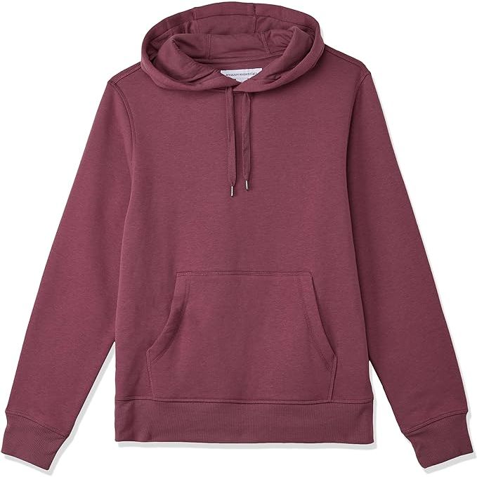 The Amazon Essentials Men's Hooded Fleece Sweatshirt is a comfortable and versatile option for staying warm during colder weather. Made from a blend of cotton and polyester, this sweatshirt is soft and durable, providing both warmth and breathability.