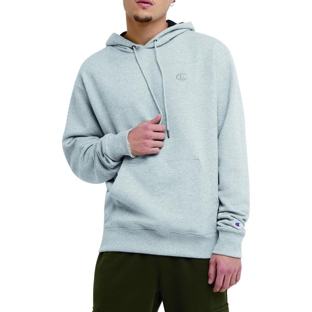 Champion Men's Powerblend Fleece Hoodie, C Logo (Retired Colors) image