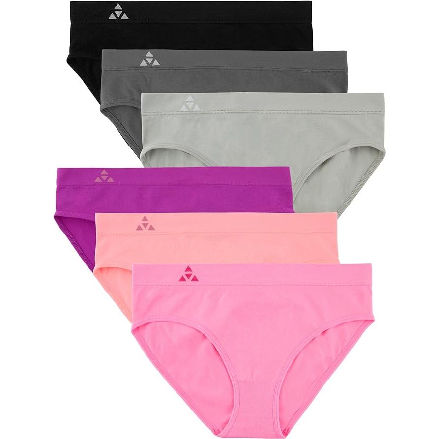 Moisture wicking underwear for women, such as seamless workout hipster brief bikini panties, are designed to provide comfort and support during exercise or other physical activities. These undergarments are made from materials that help to wick away sweat and moisture, keeping you feeling dry and comfortable throughout your workout.