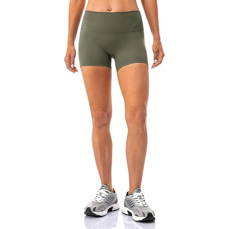 Lavento Women's All Day Soft Yoga Shorts are designed for comfort and performance during any exercise routine. Made with a blend of polyester and spandex, these shorts are soft, stretchy, and moisture-wicking to keep you dry and comfortable during your workout.