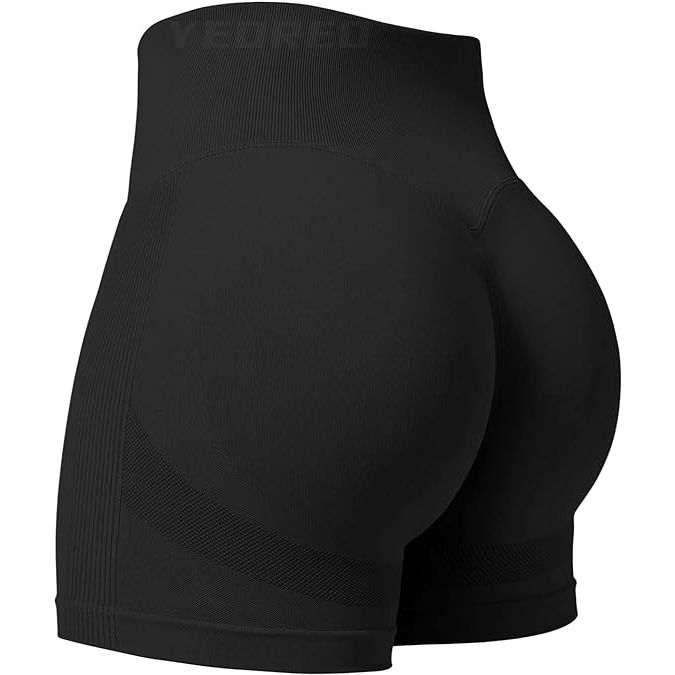 The YEOREO Professional Women Workout Shorts are designed for active women looking for stylish and functional workout gear. These shorts feature a 3.6" inseam and a high-waisted design, providing coverage and support during exercise.