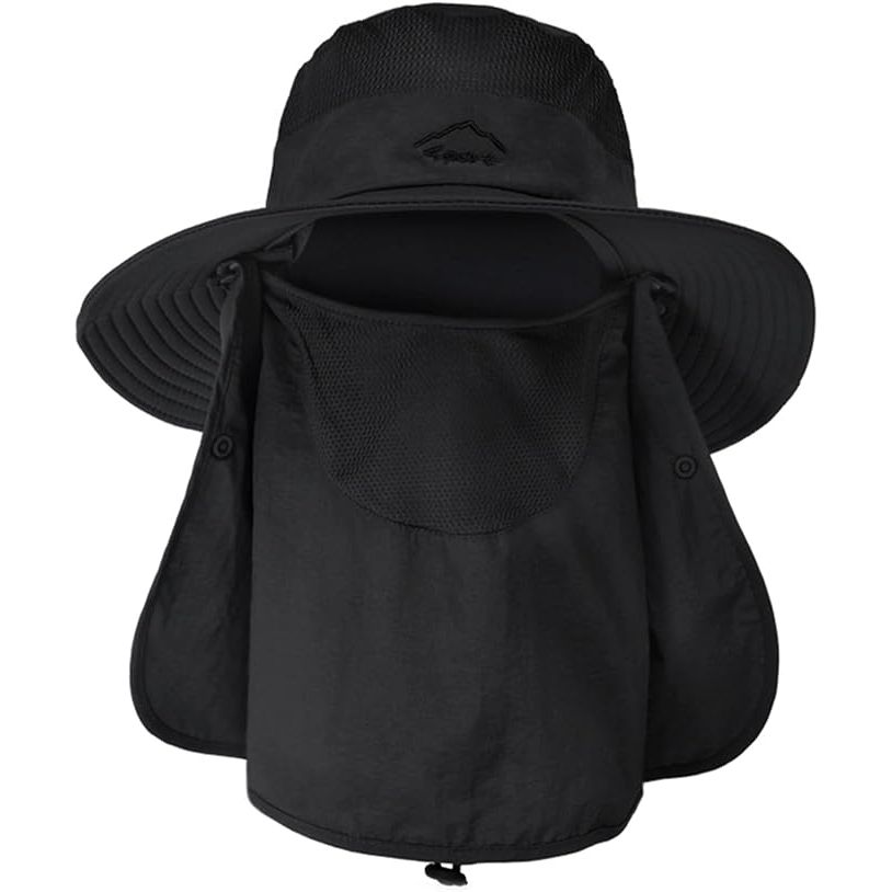 Sun Hats for Men Women Fishing Hat UPF 50+ Breathable Wide Brim Summer UV Protection Hat is a versatile accessory designed to provide protection from the sun's harmful UV rays. The hat features a UPF 50+ rating, ensuring excellent protection against both UVA and UVB rays.
