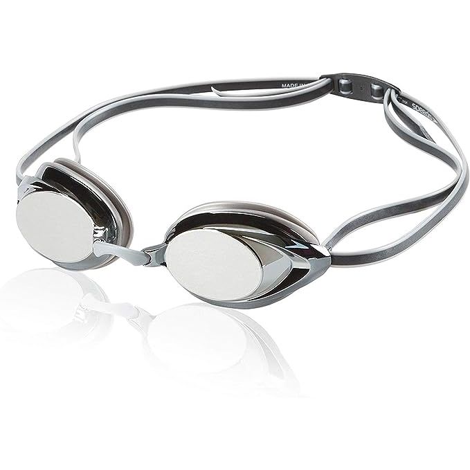 The Speedo Unisex-Adult Swim Goggles Mirrored Vanquisher 2.0 is a popular choice for competitive swimmers and triathletes looking for high-performance goggles. These goggles feature a mirrored lens design that helps reduce glare and provide UV protection, making them perfect for outdoor swimming.
