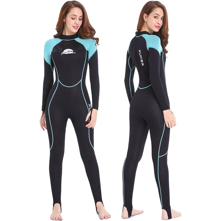 Stay warm and protected in the water with our high-quality wetsuit made of 90% neoprene and 10% nylon. The premium neoprene material traps warmth by creating a thin layer of water between the suit and your skin, providing thermal insulation to keep you comfortable during your water adventures.