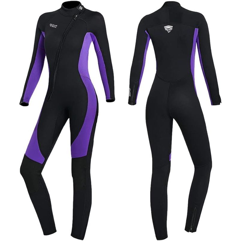 Wetsuits are specialized garments worn by divers, surfers, and other water sports enthusiasts to protect themselves from the cold water and harsh elements. The Women Men Full Body 3MM Neoprene Wetsuit Diving Suit is designed specifically for cold water conditions, with long sleeves and a front zip for easy entry and exit.