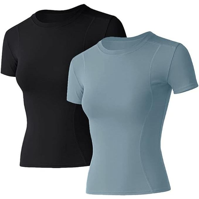 Loovoo Women Workout Shirts are designed specifically for active women who want to stay comfortable and stylish while working out. These shirts come in packs of 1, 2, or 3, providing options for different quantities based on your needs.
