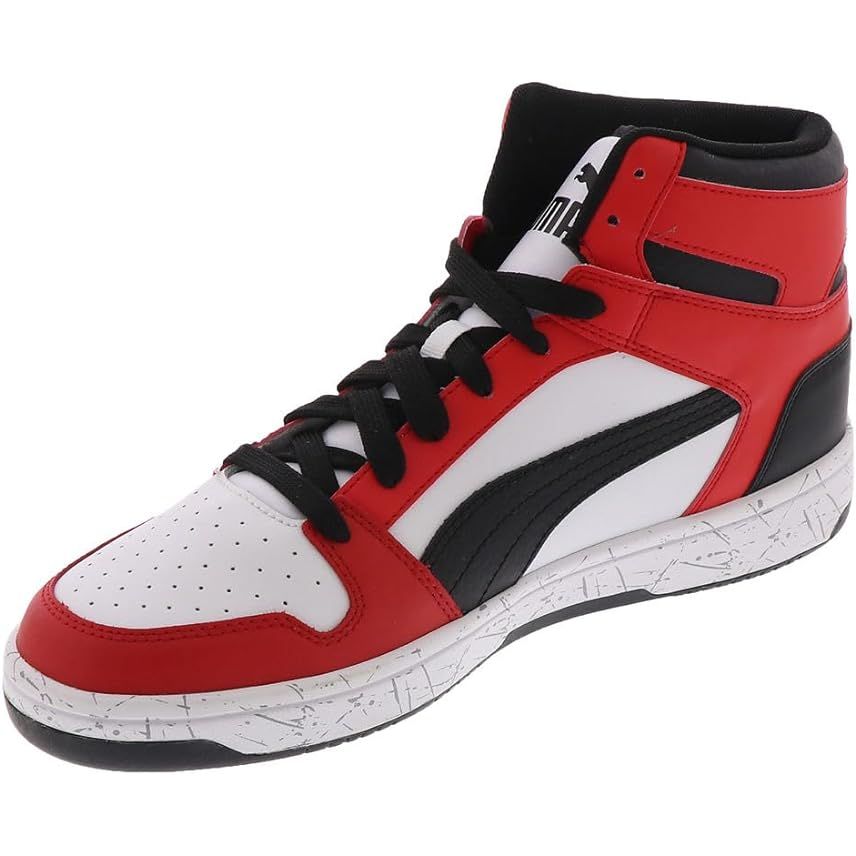 The PUMA Men's Rebound Layup Sneaker is a classic and versatile sneaker that combines style and comfort. It features a durable synthetic leather upper with a lace-up closure for a secure fit. The padded collar and tongue provide added support and cushioning, making it ideal for all-day wear.