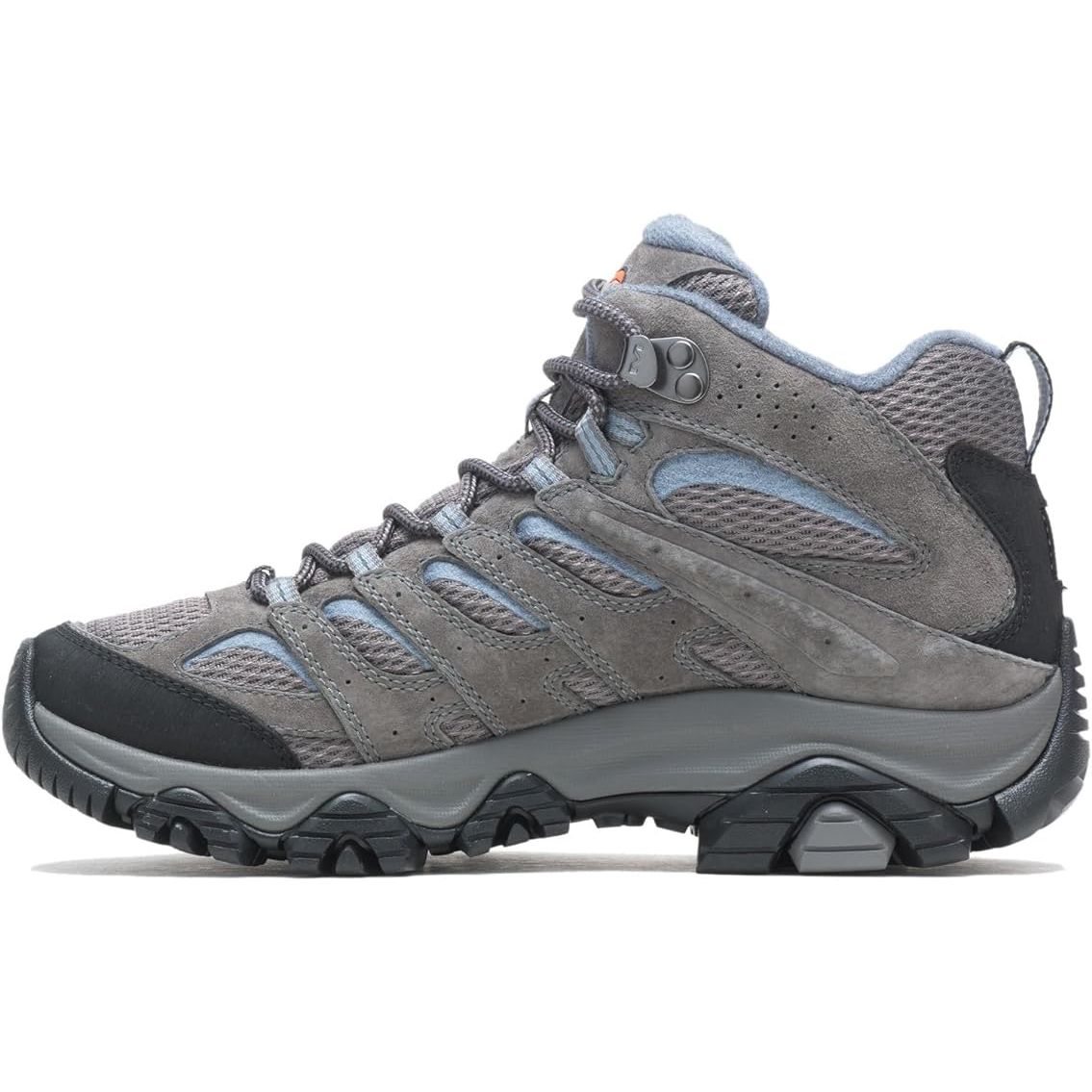 The Merrell Women's Moab 3 Mid Waterproof Hiking Boot is a popular choice among female hikers for its durability and comfort. Ideal for hiking in various terrains, these boots are designed with a waterproof membrane that helps keep feet dry and comfortable in wet conditions.