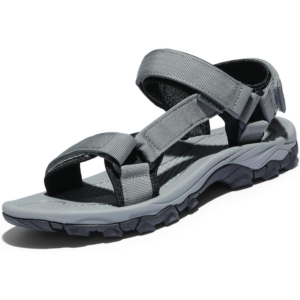 NORTIV 8 Men's Sandals are specifically designed for hiking, sports, and outdoor activities. These sandals are lightweight, making them comfortable for long hours of wear during summer adventures. The open toe design and breathable materials ensure proper ventilation, keeping your feet cool and dry in hot weather.