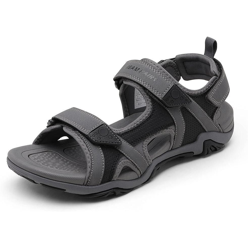 The DREAM PAIRS Men's Sandals are a versatile option for outdoor activities such as hiking, water sports, beach outings, and other athletic adventures. These sandals are designed with comfort and functionality in mind, featuring arch support and cushioned footbeds for all-day wear.