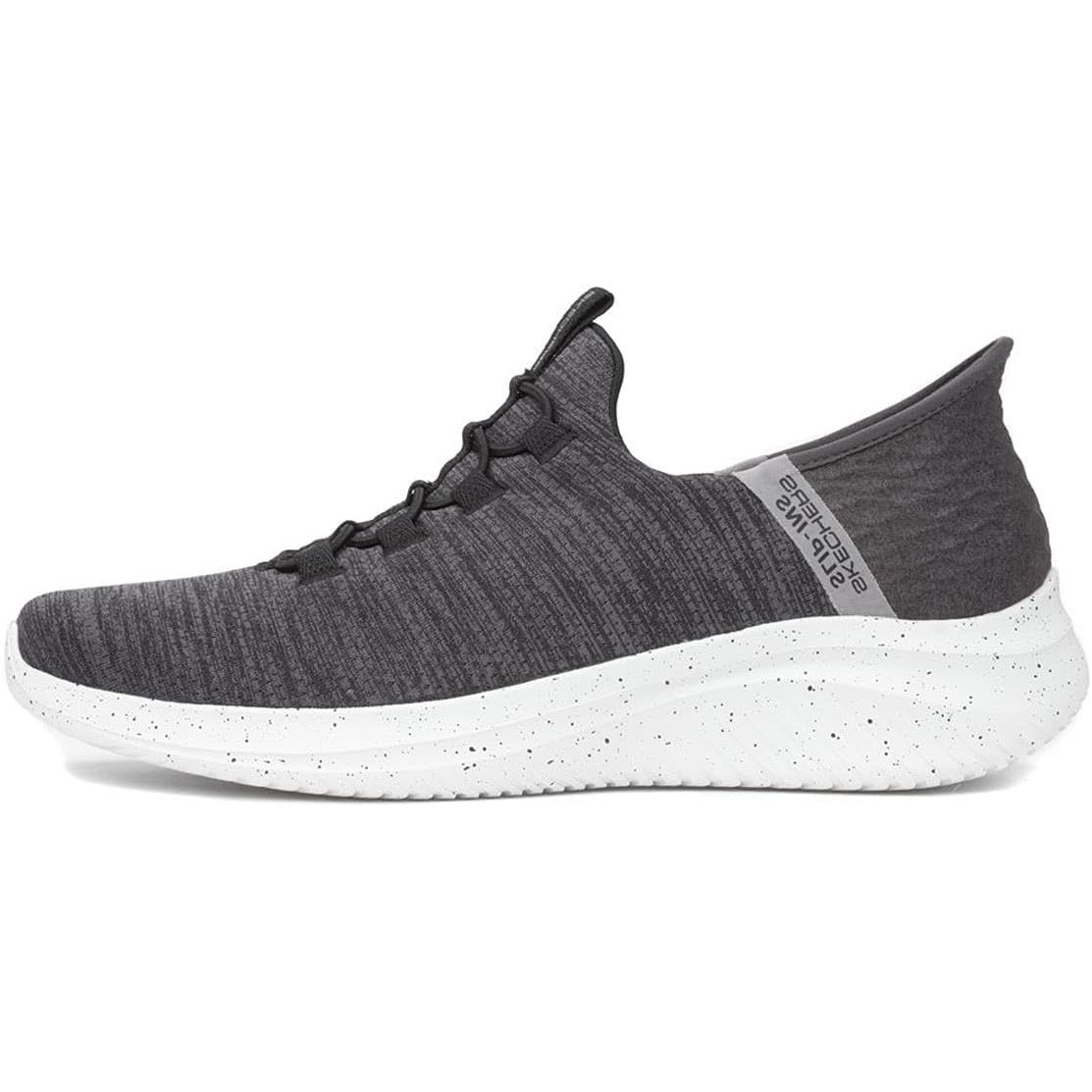 The Skechers Men's Ultra Flex 3.0 Right Away Hands Free Slip-in Sneaker Loafer is a convenient and stylish option for those looking for easy slip-on shoes. These loafers feature a hands-free design, allowing you to easily slip them on and off without the need to fuss with laces or straps.