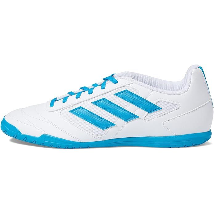 The adidas Men's Super Sala 2 Shoes Sneakers are designed to provide comfort, support, and style for indoor soccer or everyday wear. These sneakers feature a durable synthetic upper that offers stability and protection during intense games or activities.