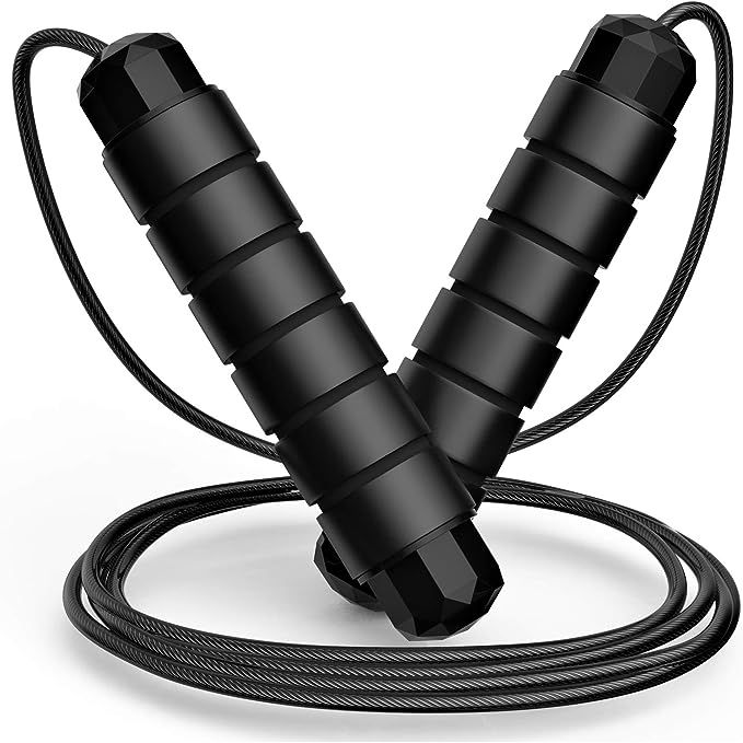 Jump Rope is a popular fitness tool that helps improve cardiovascular health, coordination, and endurance. The Tangle-Free Rapid Speed Jumping Rope features ball bearings on the handles for smooth and fast rotations, perfect for intense workouts.