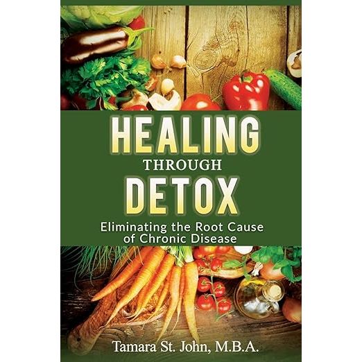 "Healing Through Detox" by Tamara St-John is a comprehensive guide that explores the connection between chronic diseases and toxins in the body. St-John argues that many long-term health issues are caused by a build-up of toxins in the body, which can lead to inflammation, immune system dysfunction, and other detrimental effects on health.