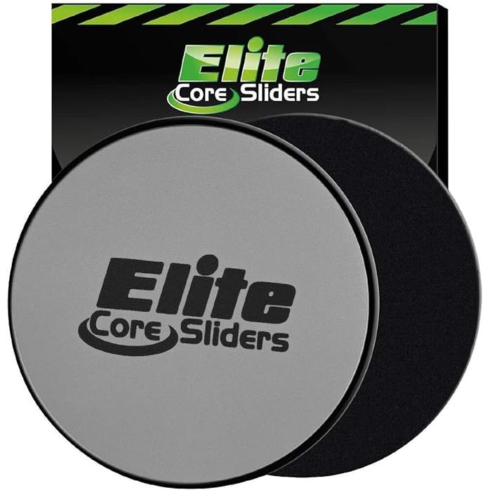 Elite Sportz Core Sliders are a set of two compact and dual-sided gliding discs designed for a full body workout on both carpet and hardwood floors. These sliders are a versatile piece of fitness equipment that can be used at home or in the gym to target various muscle groups and improve core strength, stability, and overall balance.