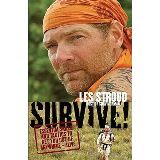 "Survive! Essential Skills and Tactics to Get You Out of Anywhere - Alive" is a comprehensive guide to survival techniques authored by Les Stroud, Michael Vlessides, Beverly Hawksley, and Laura Bombier. Les Stroud, also known as Survivorman, is a survival expert and television personality known for his hit show "Survivorman.