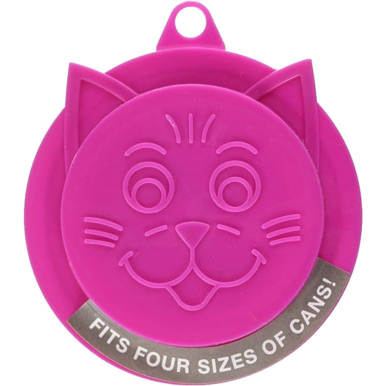 The Petmate Kitty Kaps Pet Food Can Topper is a convenient and practical accessory for pet owners who want to keep their canned pet food fresh. The topper is designed to fit most standard pet food cans, sealing in freshness and preventing any spills or odors. The topper is made of durable, flexible material that is easy to clean and reusable.