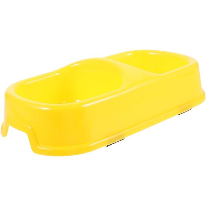 This sturdy and practical dog feeding bowl is perfect for your furry friend. The smooth surface polishing design makes it easy to clean and maintain. Simply fill the bowl with your pet's favorite food or treats and watch them enjoy a mess-free meal.