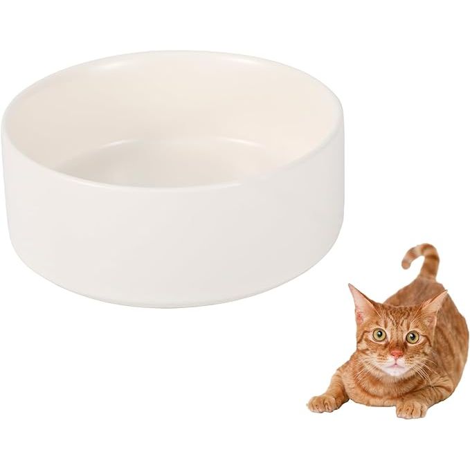 Ceramic Cat Bowl Puppy Bowl is a high-quality feeding dish designed specifically for cats and small dogs. The bowl is made of durable ceramic material that is safe and easy to clean. It features a wide base that prevents tipping over, making it ideal for pets who tend to be messy eaters. The bowl holds up to 16.