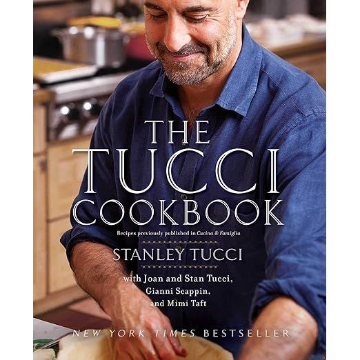 Immerse yourself in the epitome of culinary excellence with The Tucci Cookbook, co-created by the distinguished actor Stanley Tucci along with the creative genius of acclaimed food photographer Francesco Tonelli. This exceptional cookbook is more than just a collection of recipes; it is an exploration of Tucci's fervent enthusiasm for gastronomy complemented by the arresting beauty of Tonelli's photographic masterpieces. Featuring over 100 exquisite recipes, this comprehensive guide invites you to traverse the breadth of Italian cuisine and explore inventive variations on classic American fare.

Experience the joy of preparing Stanley Tucci's cherished recipes, meticulously detailed to ensure your success in the kitchen. Each page is infused with the actor's personal stories and sage advice, not just guiding you through the culinary process but also enriching your cooking journey with his engaging narrative. Additionally, this culinary treasury offers a curated list of kitchen must-haves and preferred pantry essentials, positioning The Tucci Cookbook as an indispensable reference for novices and seasoned chefs alike. Discover the secrets to crafting sumptuous dishes that will captivate the palates of your guests and transform any dining experience into a memorable feast.

Step into a world where flavor meets finesse with The Tucci Cookbook. Brimming with luscious recipes and complemented by Tonelli's visually stunning imagery, this book is the quintessential addition to your cooking library. Whether you yearn to master the finesse of Italian cooking or broaden your repertoire with inspired takes on beloved American dishes, The Tucci Cookbook is sure to become your go-to guide for culinary inspiration and a beacon for creating unforgettable meals that dazzle the senses.