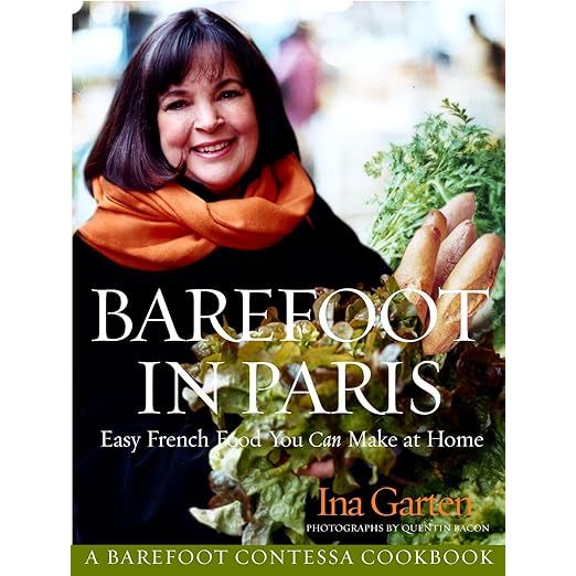 Step into the enchanting world of French cuisine right from your own kitchen with Barefoot in Paris: Easy French Food You Can Make at Home by the culinary maestro, Ina Garten—better known as the Barefoot Contessa. This beautifully curated cookbook brings the sophistication of French dining to your table with a treasure trove of recipes tailor-made for the home chef. Indulge in timeless French classics such as Coq au Vin and Sole Meunière, or explore Ina's innovative takes on beloved dishes. With Garten's clear, step-by-step guidance and expert tips, creating mouthwatering French delicacies becomes an effortless affair, sure to impress and satisfy.

Embark on a visual and gastronomic journey with Quentin Bacon's stunning photography that graces the pages of Barefoot in Paris. Each image captures the essence and allure of French gastronomy, serving not only as a feast for the eyes but also as inspiration to craft these delectable meals. Garten empowers cooks of all levels, from novices to seasoned kitchen aficionados, to infuse their cooking with French elegance and simplicity. This cookbook is the perfect companion for elevating your culinary experiences, whether you're planning a chic dinner soirée or adding a dash of international flair to your nightly meals.

Crafted with Ina Garten's signature warmth and expertise, Barefoot in Paris: Easy French Food You Can Make at Home is an indispensable addition to any cook's library. It's an invitation to savor the joys of French cooking, making Ina's approachable and enticing recipes a staple in your kitchen repertoire. For those captivated by French culture, aspiring to refine their culinary skills, or simply fans of the Barefoot Contessa's comforting and uncomplicated approach to food, this cookbook promises to guide you through the art of French cooking and leave you inspired with every page turned. Discover your very own Parisian adventure in the comfort of your home with Ina Garten—no passport required.