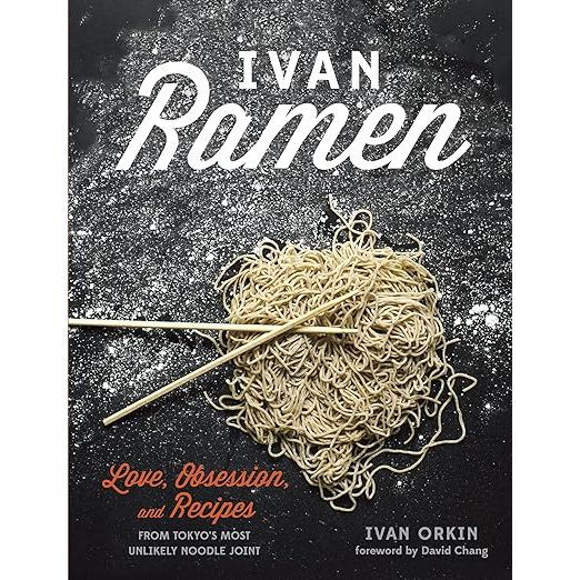 Delve into the deliciously inspiring world of Ivan Ramen: Love, Obsession, and Recipes from Tokyo's Most Unlikely Noodle Joint – an enthralling narrative and cookery guide by Ivan Orkin. This Long Island-born Jewish chef conquered the Tokyo food scene and gained fame for his exemplary ramen creations. Discover Orkin's captivating story of cultural convergence and culinary defiance as he dares to carve out his space in Japan's historically rigid gastronomic hierarchy.

Co-authored by food industry luminaries Chris Ying and David Chang, Ivan Ramen serves up a sumptuous blend of heartfelt memoir and practical cooking manual. Orkin's vivid account is peppered with mouthwatering recipes that fuse the savory essence of his Jewish-American roots with the nuanced flavors of his adopted homeland, Japan. Home cooks and seasoned chefs will find invaluable guidance in crafting Orkin's celebrated ramen, along with intimate reflections on the hurdles he surmounted on the path to his noodle empire.

Ivan Ramen is a treasure trove for the passionate food aficionado and a testament to the innovative spirit of the culinary arts. Orkin's journey underscores a profound appreciation for Japanese gastronomy while injecting his distinctive flair into each bowl. Engrossing and informative, this book is essential for anyone eager to explore the dynamic blend of tradition and innovation that defines today's global food landscape.