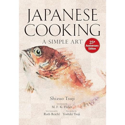 Unveil the secrets of traditional Japanese cuisine with Japanese Cooking: A Simple Art, the quintessential guide by Shizuo Tsuji. Expertly tailored to culinary enthusiasts of all skill levels, this definitive book ushers readers through an enlightening journey into the heart of Japanese gastronomy. From mastering the finesse of sushi craftsmanship to the elaborate elegance of kaiseki dining, Tsuji's meticulous step-by-step guidance empowers aspiring chefs to transcend the ordinary, immersing themselves in the rich tapestry of Japan’s culinary heritage.

Enhanced by the astute perspectives of Ruth Reichl and the iconic M.F.K. Fisher, this latest edition offers a layered exploration of Japanese food culture. Inside its pages, a treasure trove of knowledge awaits, intertwined with stunning photography that captivates the senses. Japanese Cooking: A Simple Decoded transcends being a mere cookbook; it's a vibrant narrative that weaves historical context with the practical art of Japanese cuisine, crafted to inspire both the novice and the seasoned cook.

Dive into the sophisticated world of umami and discover the versatile delights of tempura, the soothing warmth of a perfectly simmered hot pot, and the delicate rituals of tea ceremonies. Japanese Cooking: A Simple Art is more than a guide—it's your culinary compass to the authentic flavors and rituals of Japan. Perfect for gastronomy aficionados eager to expand their repertoire, this essential volume stands as an invaluable addition to any kitchen library, inviting you to bring the essence of Japanese cooking to your own table with elegance and ease.