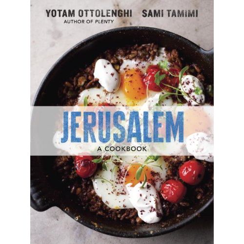 Embark on a gastronomic journey through the storied city of Jerusalem with the acclaimed Jerusalem: A Cookbook, penned by culinary mavens Yotam Ottolenghi and Sami Tamimi. This must-have collection not only garners top accolades as a bestselling cookbook but serves as a gateway to the rich tapestry of flavors that define Jerusalem's food scene. Discover a treasure trove of recipes that elegantly fuse Middle Eastern zest with Mediterranean charm and North African vibrancy, all crafted to invite amateur and professional chefs alike into the heart of Jerusalem's food traditions.

The authors, Ottolenghi and Tamimi, who share a birthplace in this mosaic of cultures, weave their personal stories and intimate knowledge of local cuisine into each page, making it more than just a compilation of dishes. Jerusalem: A Cookbook is a vibrant homage to the city's eclectic culinary identity, illustrated through a spectrum of mouth-watering recipes. The narrative captures the essence of Jerusalem's dining culture, with plates that embody the soul of this historical enclave, offering a sensory celebration of its intricate and profound culinary ethos.

Jerusalem: A Cookbook is adorned with captivating photography that brings the city's culinary delights to life, ensuring that each recipe is as visually appealing as it is palate-pleasing. Whether you're enticed by the simplicity of a creamy hummus or intrigued by avant-garde takes on classic fare, this cookbook is an indispensable companion for epicureans eager to sample Jerusalem's legendary cuisine. Step into a realm where every dish tells a story, and elevate your cooking repertoire with the authentic and illustrious flavors of Jerusalem.